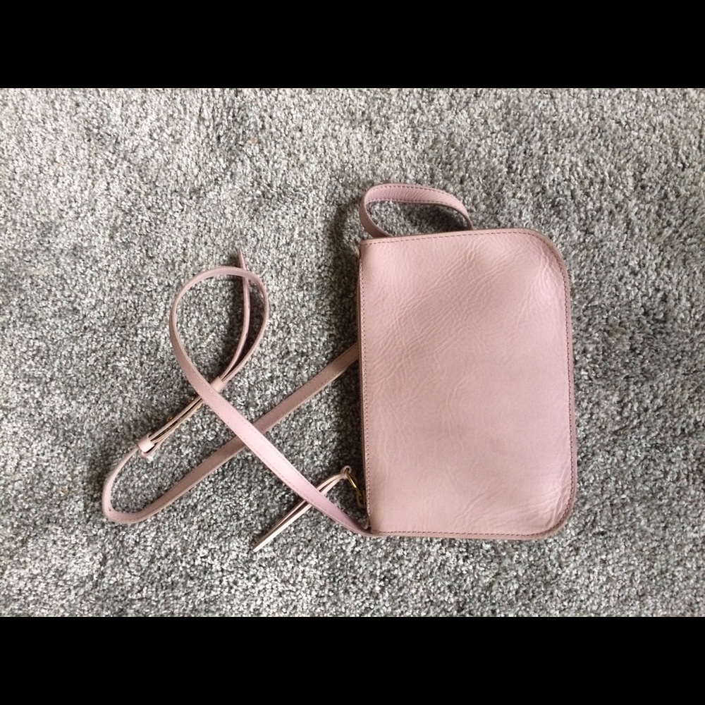 Madewell spring crossbody leather bag